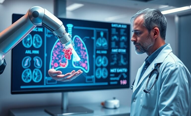 NHS England Launches AI and Robotic Trial to Speed Lung Cancer Diagnosis