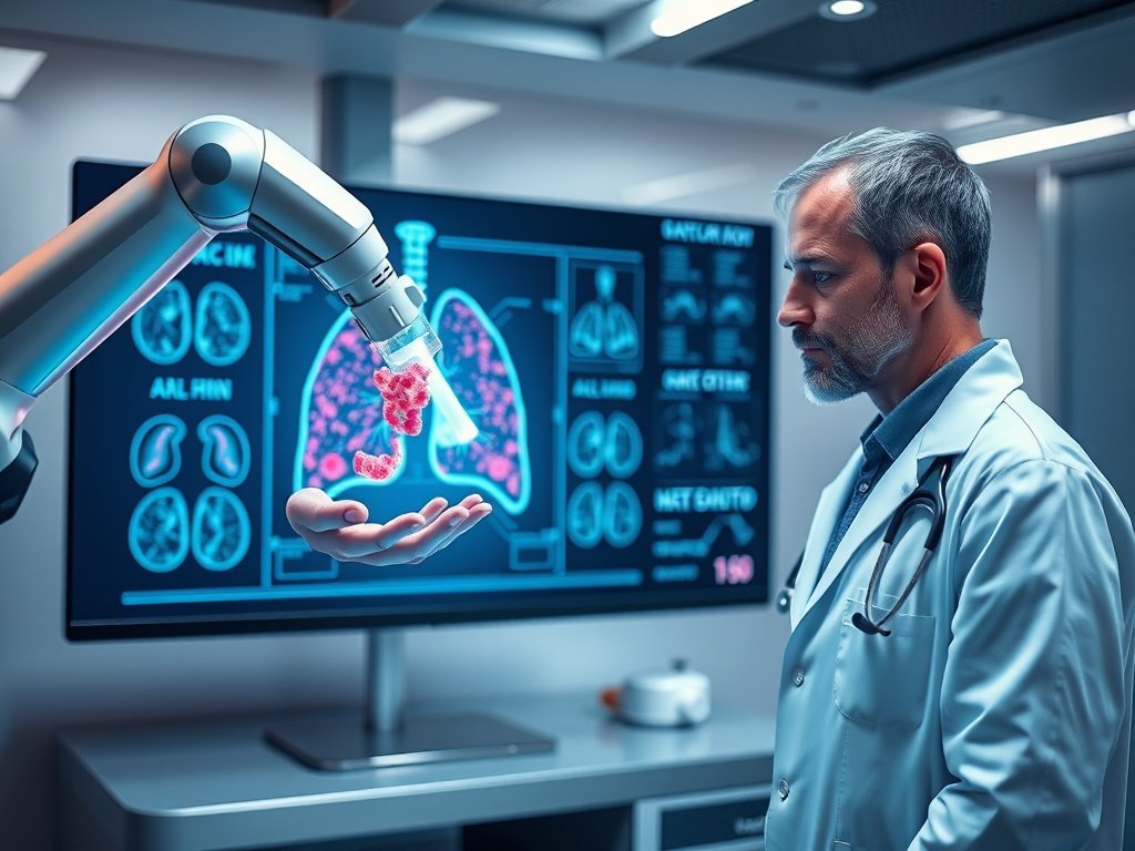 NHS England Launches AI and Robotic Trial to Speed Lung Cancer Diagnosis