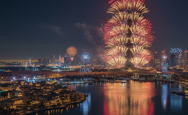 UAE Rings in 2026 with Record‑Breaking Fireworks, Drone Shows and a Nationwide Light Spectacle