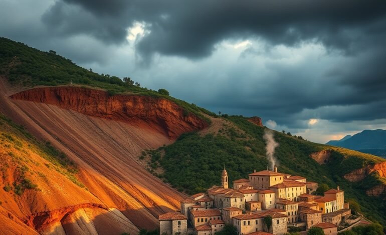 Niscemi Landslide Threatens Community on the Edge of Sicily
