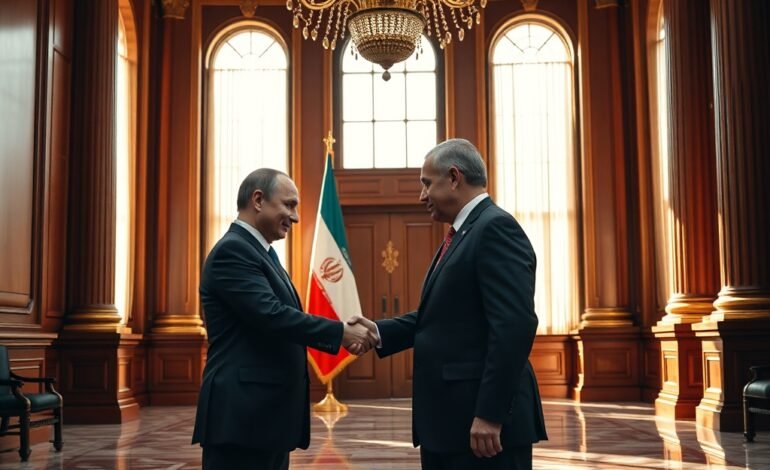 Putin Meets Iran’s Top Security Chief in Kremlin Amid Rising US Pressure