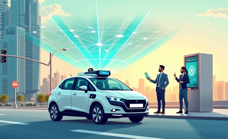 Dubai’s New Driverless Taxis Are Now Picking Up Real Passengers