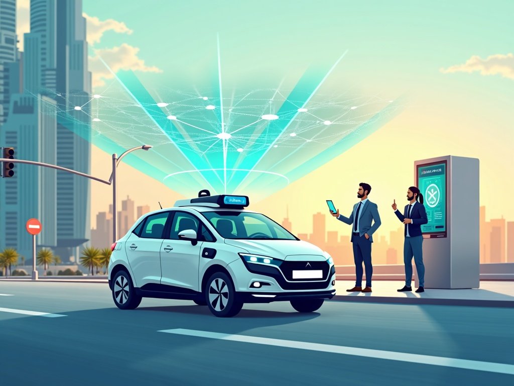 Dubai’s New Driverless Taxis Are Now Picking Up Real Passengers