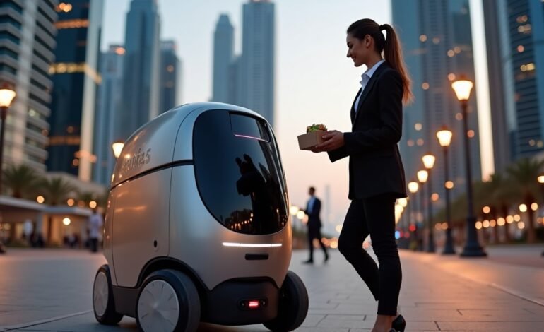 Robots Are Now Delivering Food in These Dubai Neighbourhoods