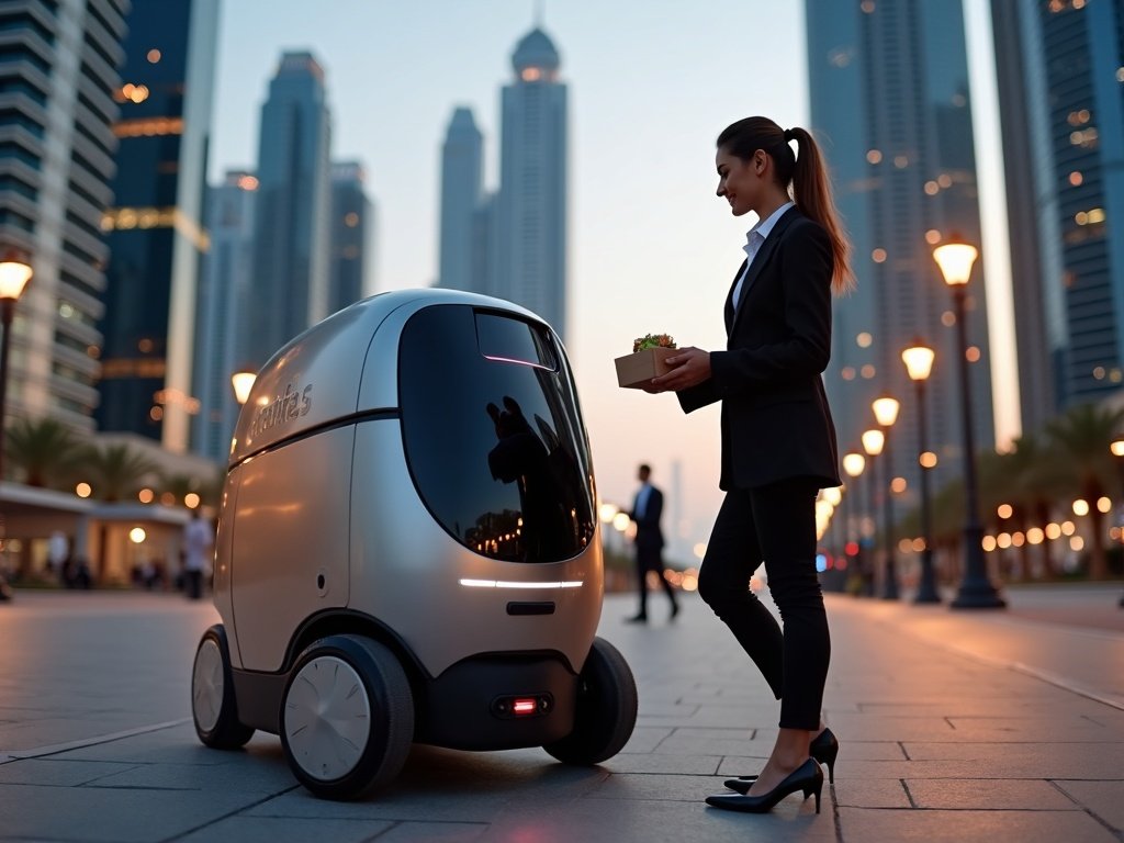 Robots Are Now Delivering Food in These Dubai Neighbourhoods