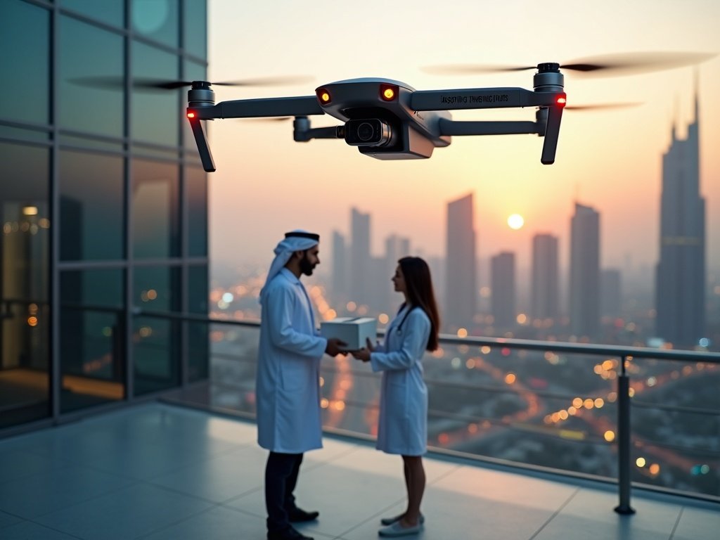 UAE Drone Network Is Now Delivering Medicines Across All 7 Emirates